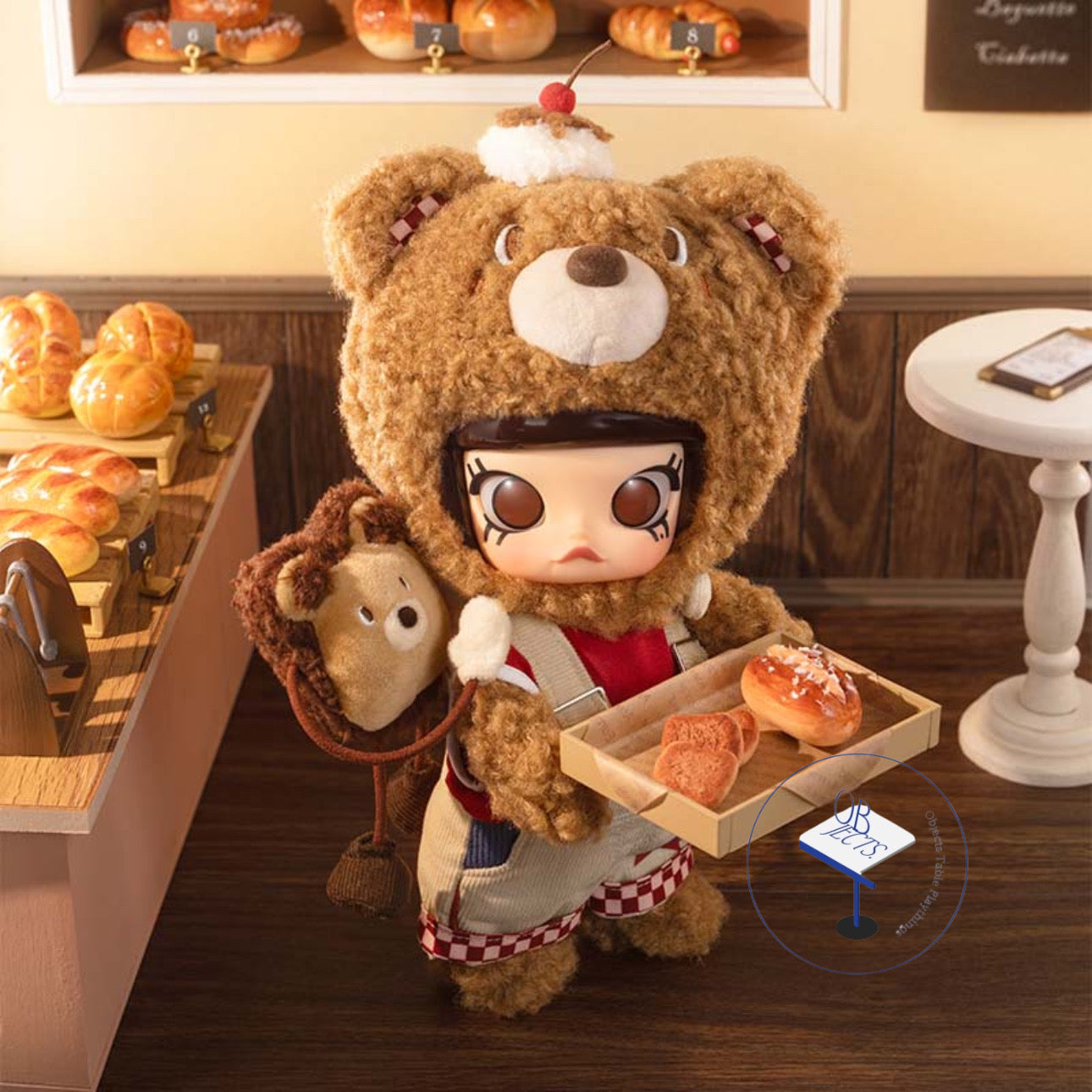 MOLLY Bear Bread 1/8 Removable action figures (Pre-order)